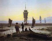 Caspar David Friedrich The Stages of Life oil painting artist